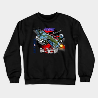 Dassault Mirage F1 RAAF Australian Air Force Jet Fighter Crewneck Sweatshirt